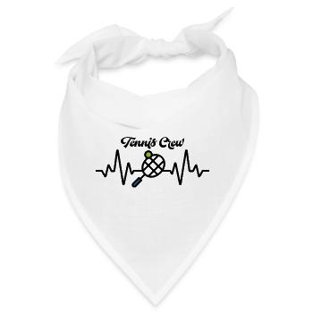 Tennis Verein - Bandana - Weiß - Vorne