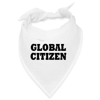 global citizen - Bandana - Weiß - Vorne
