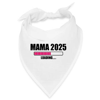 Mama 2025 - Bandana - Weiß - Vorne