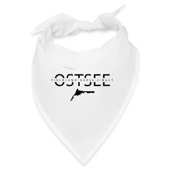 Halbinsel Fischland-Darß-Zingst Ostsee Darßmaritim - Bandana - Weiß - Vorne