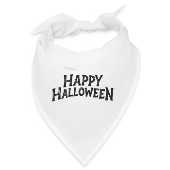 Frohes Halloween Zerrissen - Bandana - Weiß - Vorne