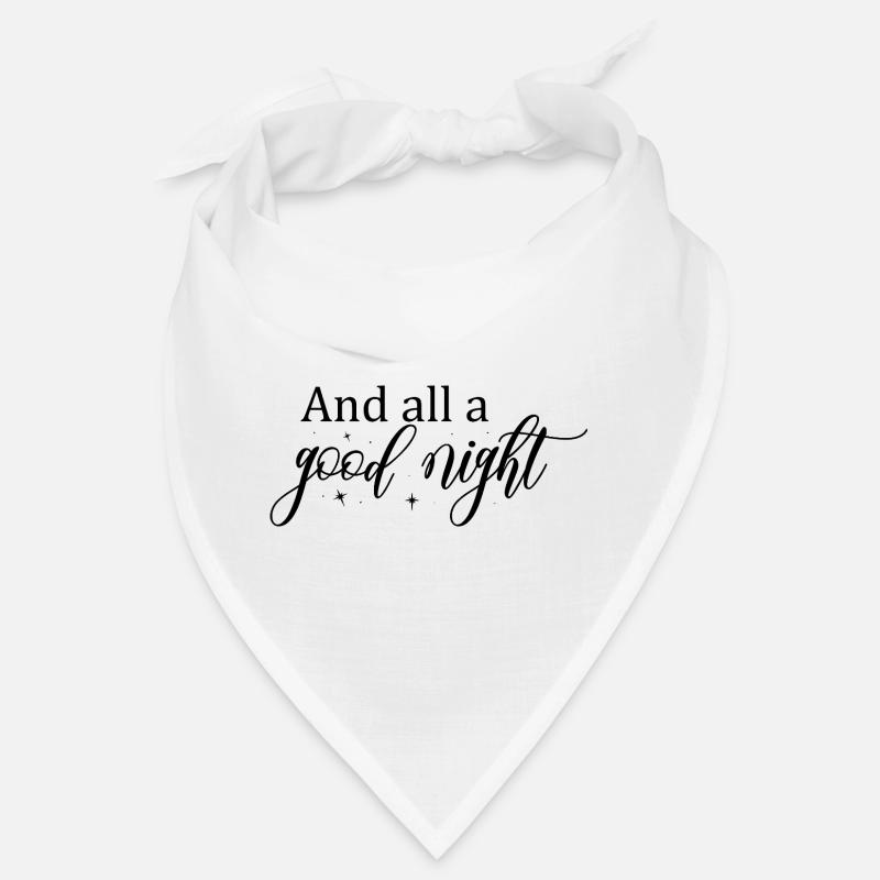 Gute Nacht Script mit Sternen Bandana