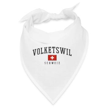 Volketswill Schweiz Flag - Bandana - Weiß - Vorne