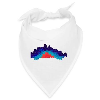 Thermal Core Mosaic - Bandana - Weiß - Vorne