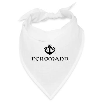 Anker Tribal Nordmann Vikinger - Bandana - Weiß - Vorne