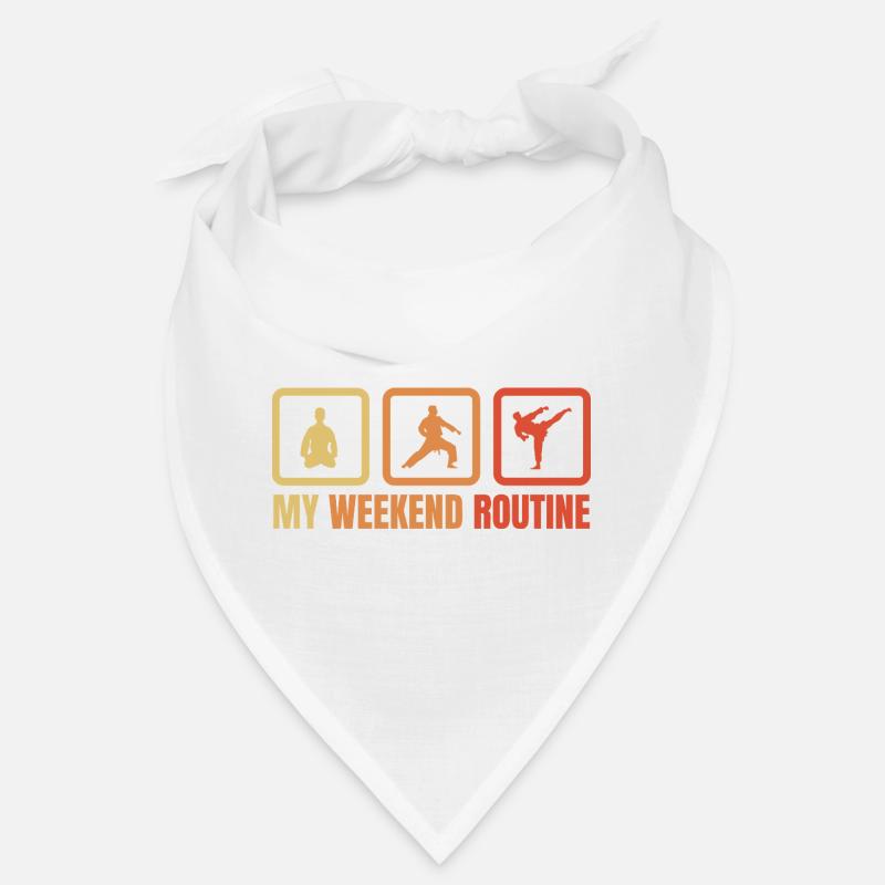 Karateka Weekend Routine Bandana