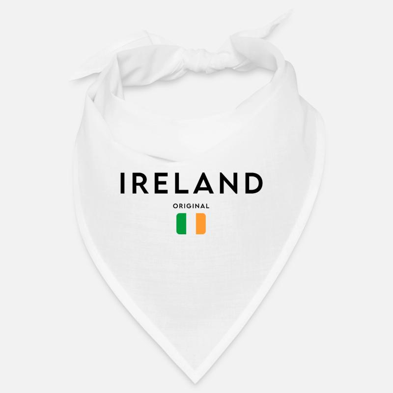 Drapeau de l’Irlande, design minimaliste élégant Bandana