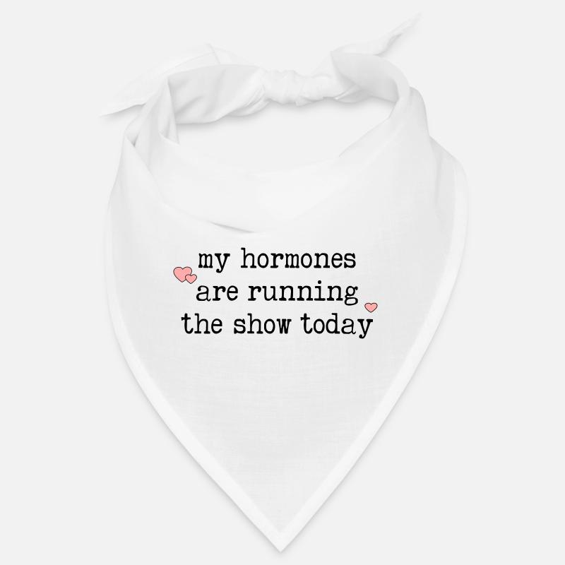 Funny Hormones Menopause Bandana