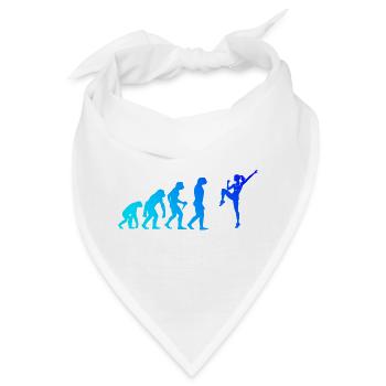 Geschenkidee für die Fitnesssportlerin mit Aerobic - Bandana - Weiß - Vorne