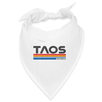Taos - New Mexico - USA - Amerika - Ski Resort - Bandana - Weiß - Vorne