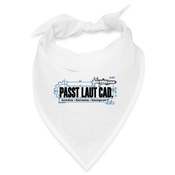 Passt laut CAD - Bandana - Weiß - Vorne