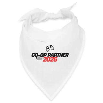 Player-Two-Store - Bandana - Weiß - Vorne