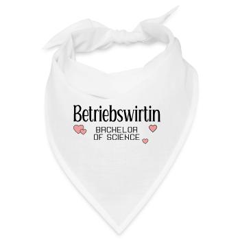 Studium Bachelor Betriebswirtin - Bandana - Weiß - Vorne