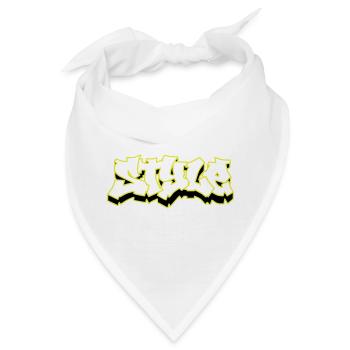 Style Grafiti - Bandana - Weiß - Vorne