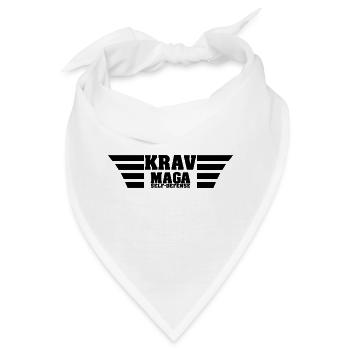 Krav Maga self defense - Bandana - Weiß - Vorne