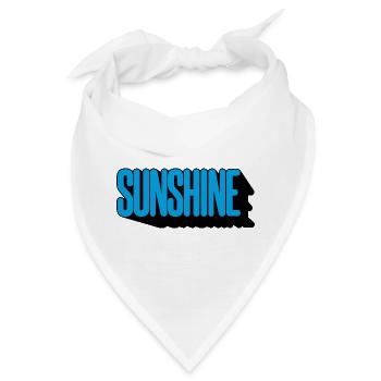 Sunshine - Bandana - Weiß - Vorne