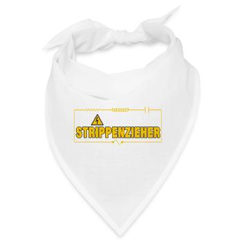 STRIPPENZIEHER - Bandana - Weiß - Vorne