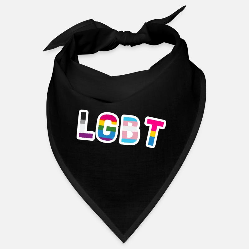 LGBTQ Logo Pride Equality lgbtq+ Bandana
