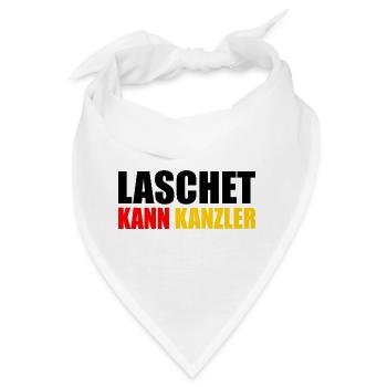 Laschet kann kanzler - Bandana - Weiß - Vorne