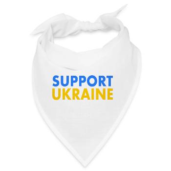 Support ukraine - Bandana - Weiß - Vorne