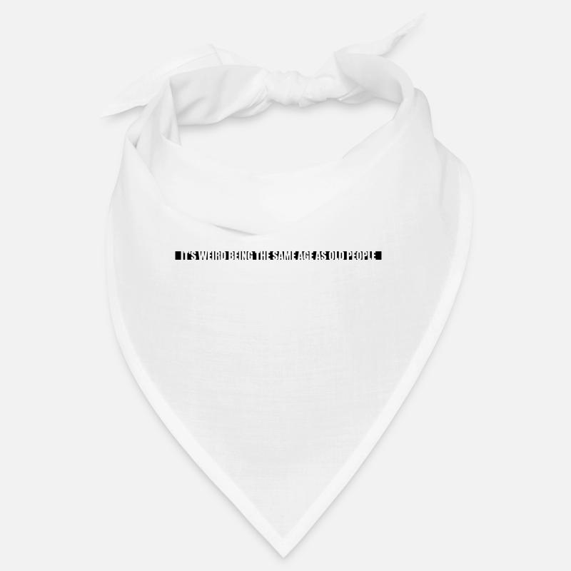 being old people age Bandana