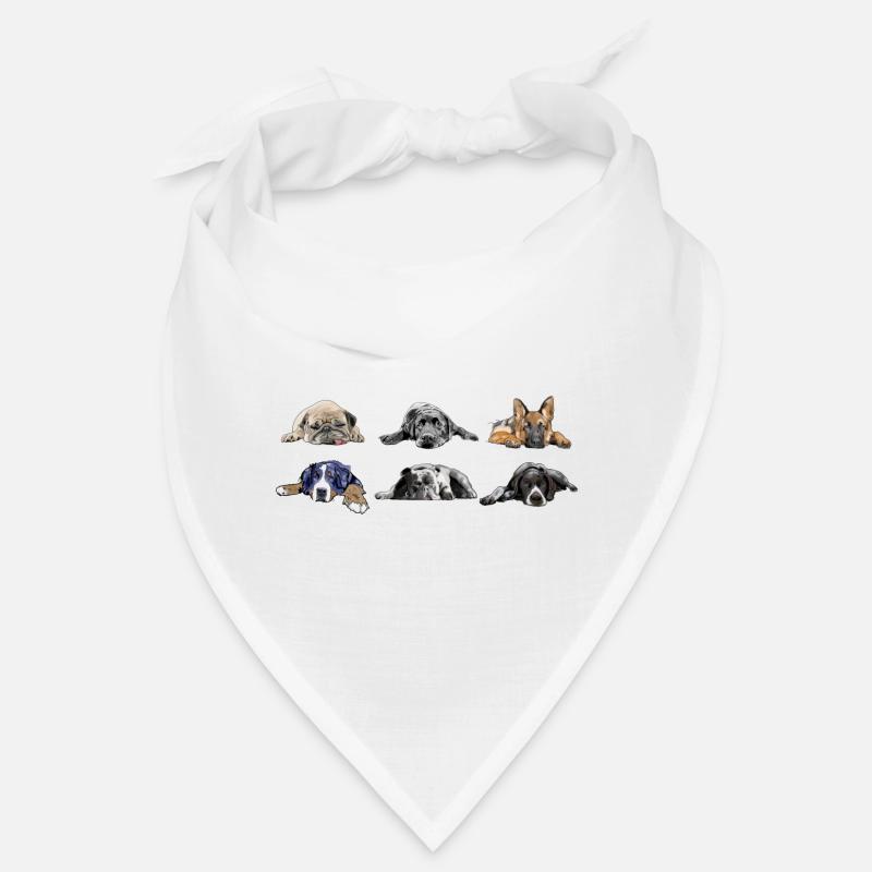 Mops Labrador Schäferhund Berner Bulldog Pointer Bandana