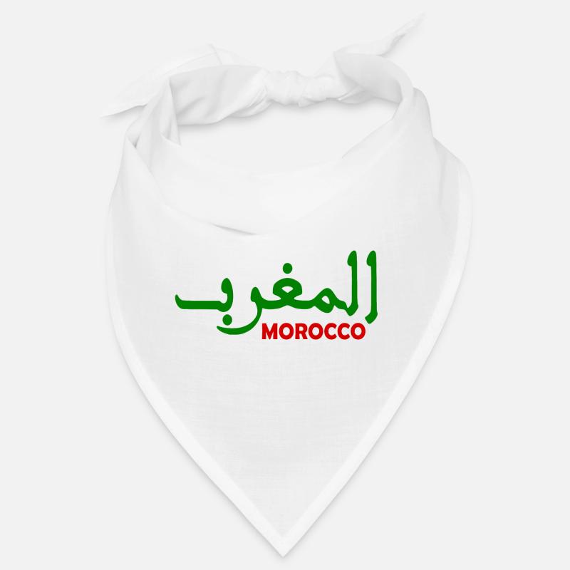 Maroc - Bandana - blanc