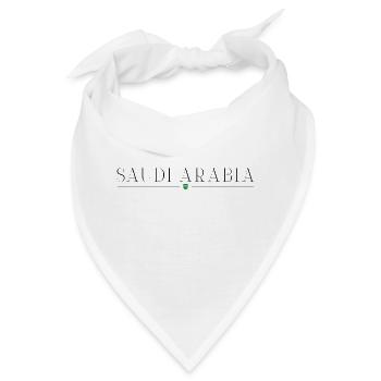 Saudi Arabien - Bandana - Weiß - Vorne