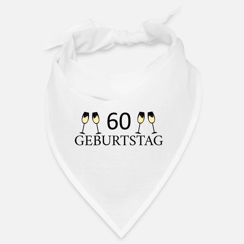 60e anniversaire 60 ans Bandana