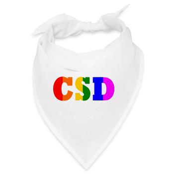Csd - Bandana - Weiß - Vorne