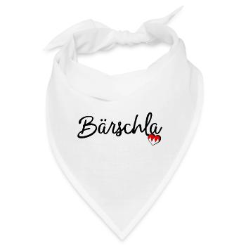 Bärschla - Bandana - Weiß - Vorne