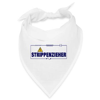 STRIPPENZIEHER - Bandana - Weiß - Vorne