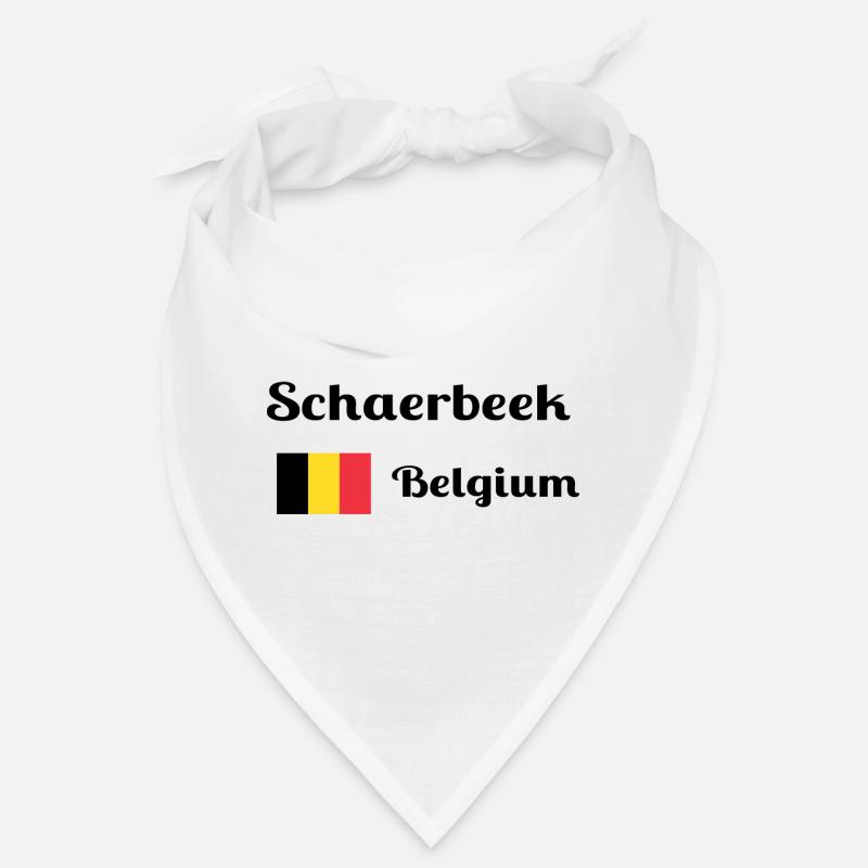 Schaerbeek Belgien - Stilvolle Drucke Bandana