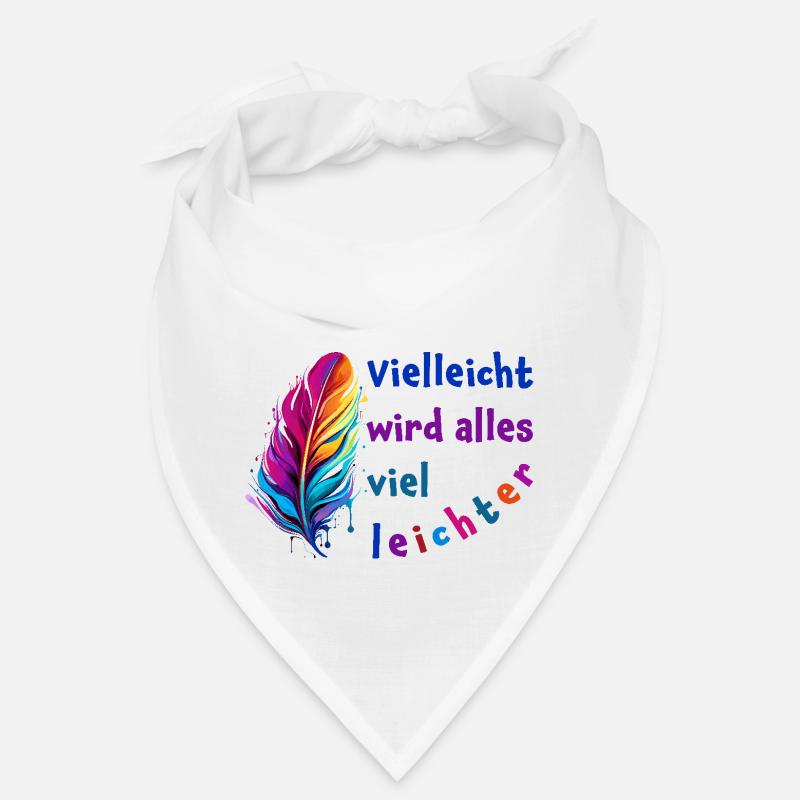 Vielleicht wird alles viel leichter - Mut machen Bandana