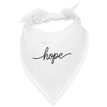 hope - Bandana - Weiß - Vorne