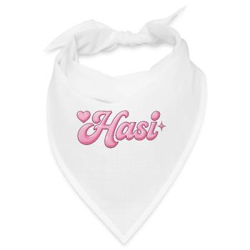 Hasi / y2k design - Bandana - Weiß - Vorne