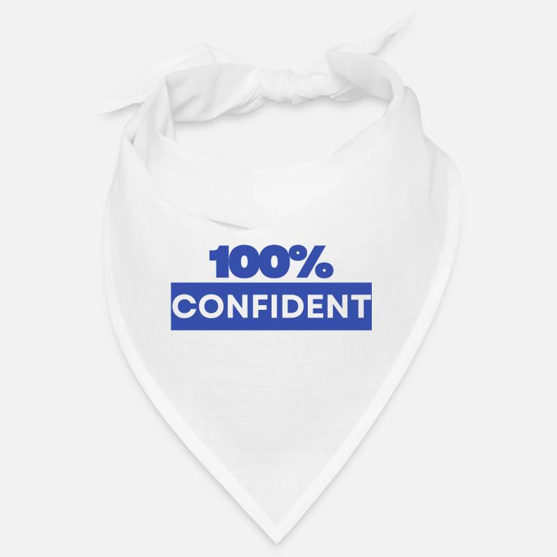 100 % confiant Bandana
