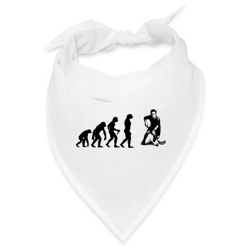 Floorball Stil für jeden Anlass - Bandana - Weiß - Vorne