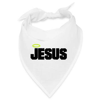 Jesus Christus - Bandana - Weiß - Vorne