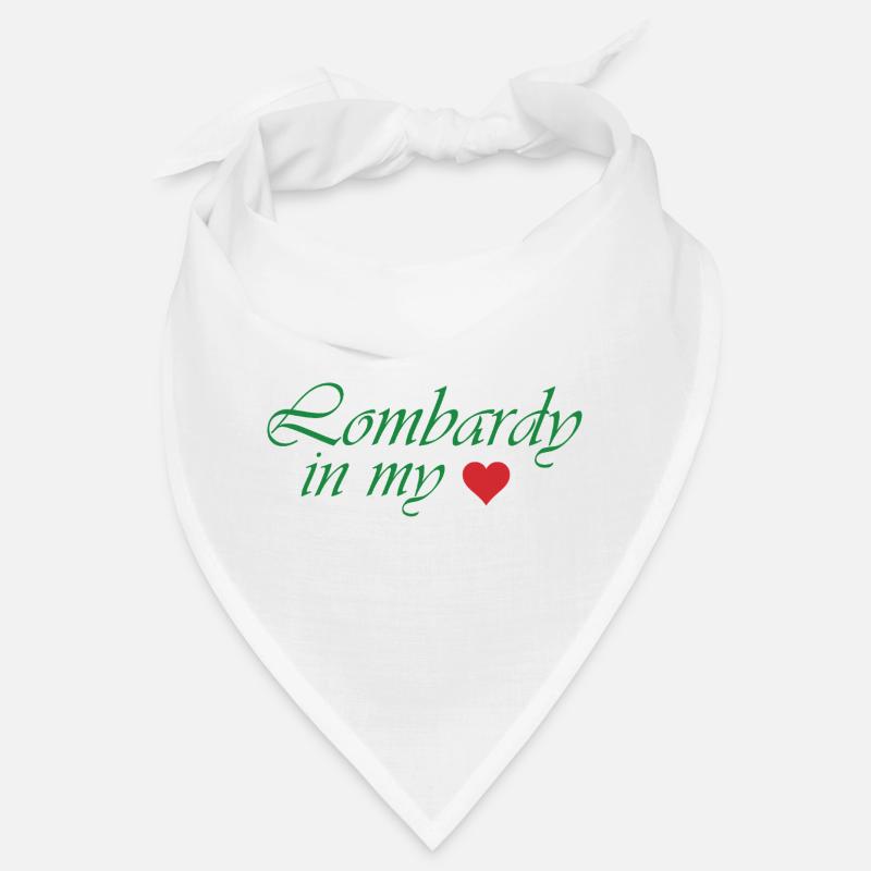 Conception de l’écriture Lombardy Heart Bandana