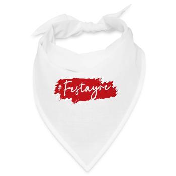 Festayre! Feria von Béziers, Dax, Nîmes, Bayonne... - Bandana - Weiß - Vorne