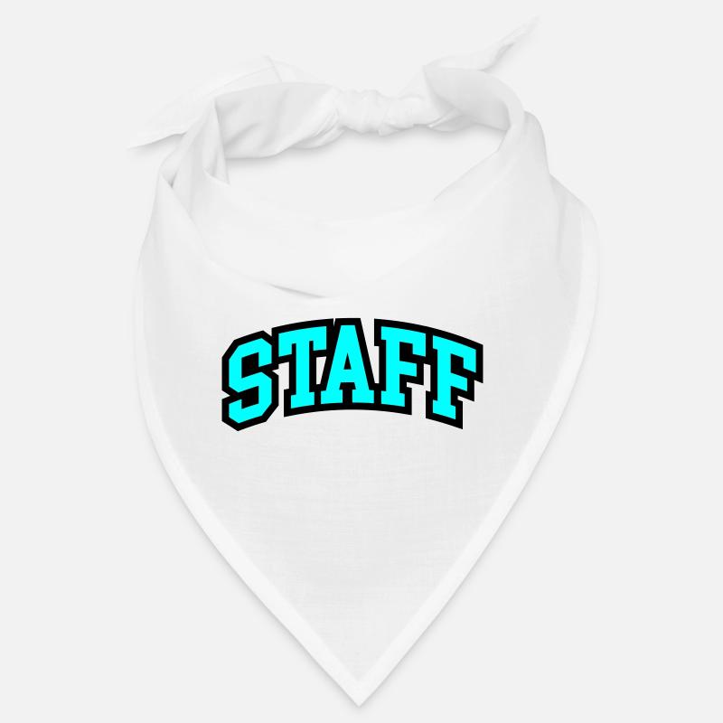 Staff Lettering Bandana