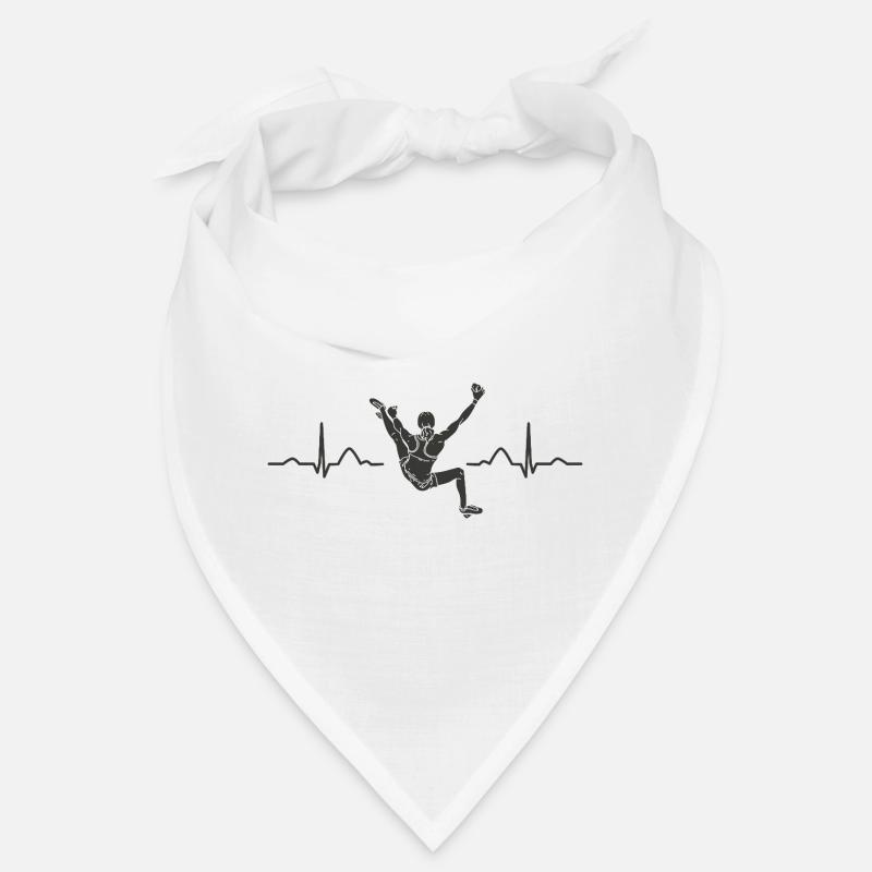 Boulderer Herzschlag Boulder Bouldern Bandana