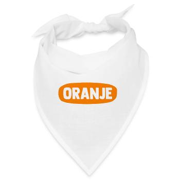 Oranje - Nederland - Niederlande - Netherlands - Bandana - Weiß - Vorne