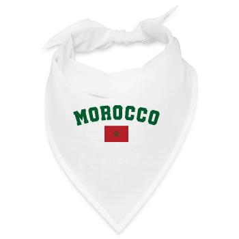 Marokko Marokko - Bandana - Weiß - Vorne