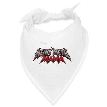 Metal Mama – Rockerin mit Power - Bandana - Weiß - Vorne