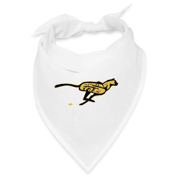 Schnelles, gezogenes Wort - Bandana - Weiß - Vorne