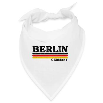 Berlin - Deutschland - Germany - Berliner Bär - Bandana - Weiß - Vorne