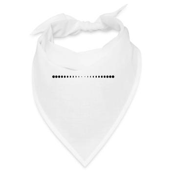 Cool Des - Bandana - Weiß - Vorne
