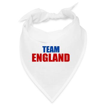 England - Bandana - Weiß - Vorne